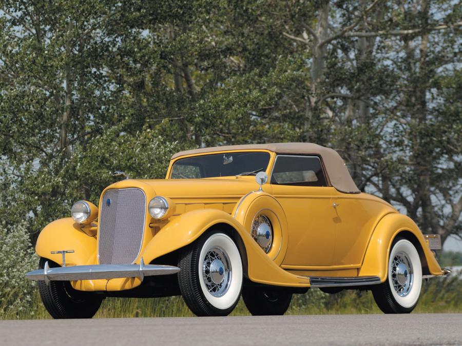  Lincoln Model K Convertible Roadster by LeBaron 1935 года  (фото 5 из 12)